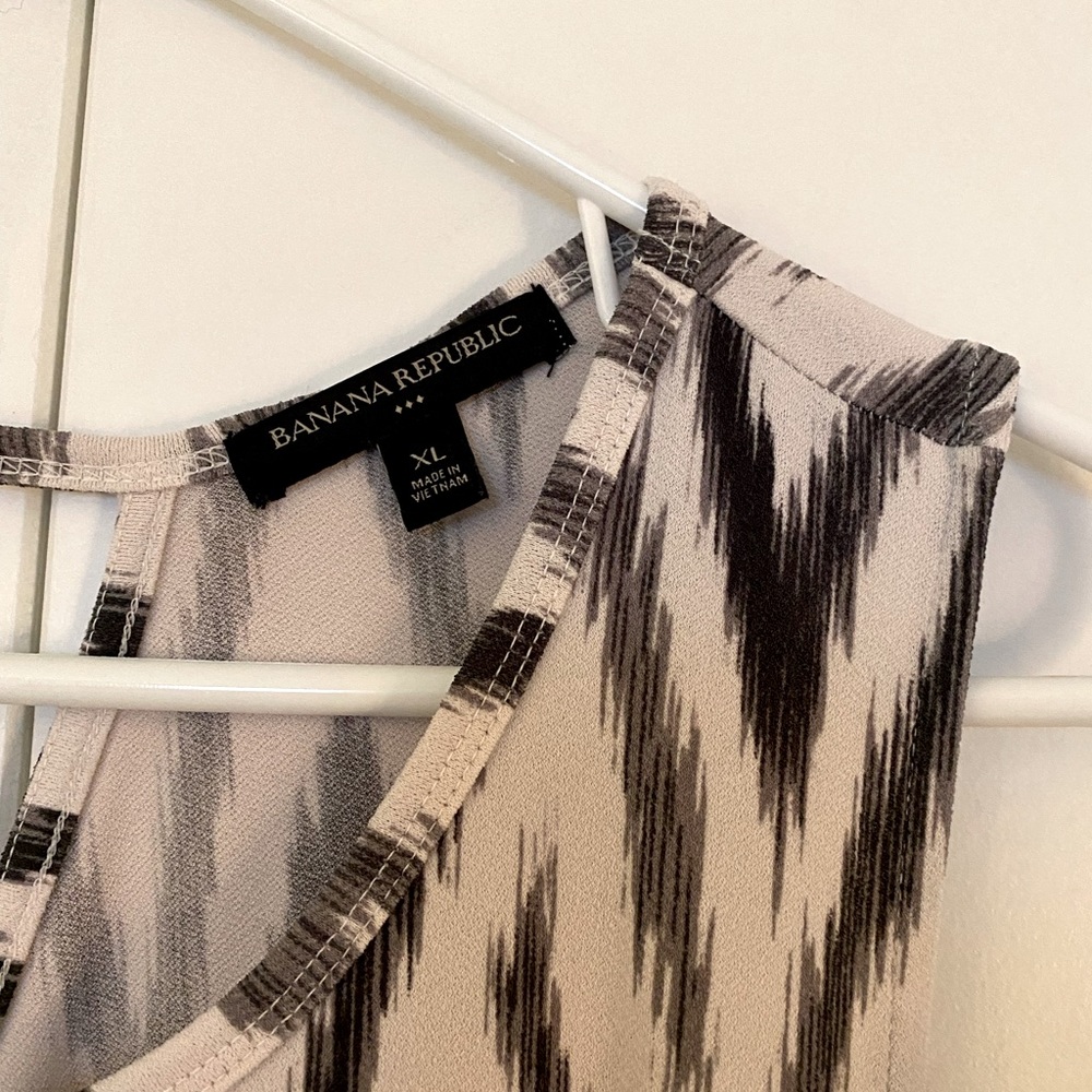 EUC Banana Republic cross back midi dress - XL - Picture 2 of 7